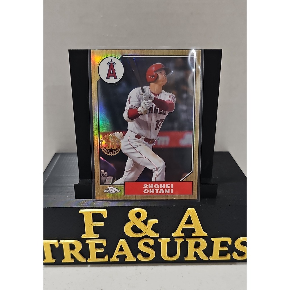 2022 Topps Chrome - 1987 Topps Baseball Shohei Ohtani #87BC-2